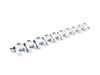 Sunex 10 Pc. 3/8" Dr. Metric Crowfoot Wrench Set 9710MD View 1