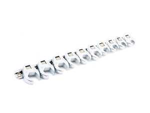10 Pc. 3/8" Dr. Metric Crowfoot Wrench Set