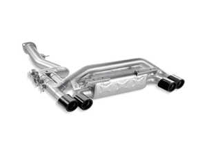 Akrapovic Slip-On Titanium Exhaust System - Carbon Fiber Tips