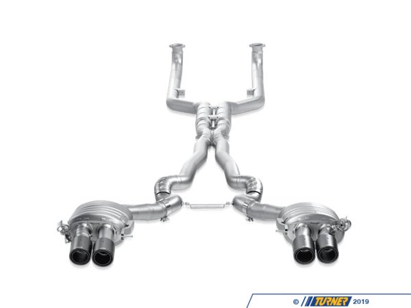 Akrapovic Akrapovic Evolution Titanium Exhaust System - Carbon Fiber Tips - F06 M6 me-bm/t/6hKT