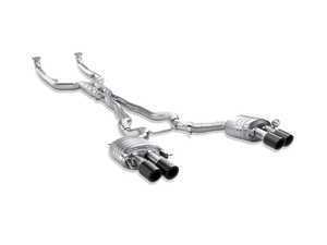 Akrapovic Cat-Back Titanium Exhaust System - Carbon Fiber Tips - F12/F13 M6