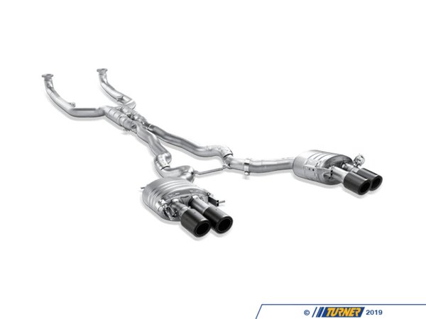 Akrapovic Akrapovic Cat-Back Titanium Exhaust System - Carbon Fiber Tips - F12/F13 M6 me-bm/t/5KT