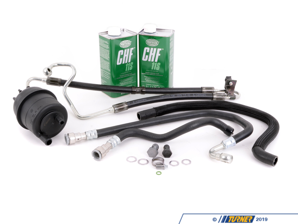 Packaged by Turner Turner Comprehensive Power Steering Service Kit - E46 325/330 RWD (04/2001-09/2002) E46NonMPSSKT4
