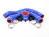 Vargas Turbo Technologies Vargas Turbo Silicone Charge pipes - Blue - S55 VPP-S55-SIL-1B View 1