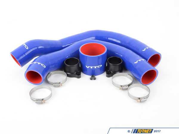 Vargas Turbo Technologies Vargas Turbo Silicone Charge pipes - Blue - S55 VPP-S55-SIL-1B