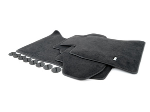 Genuine BMW Set Of Floor Mats Velours Anthrazit Lhd - 51472346790