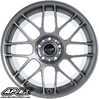 APEX Wheels APEX ARC-8 17x10" ET25 Hyper Black Concave Wheel 18.10lbs  ARC81710ET25HBK View 3
