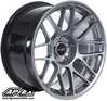 APEX Wheels APEX ARC-8 17x10" ET25 Hyper Black Concave Wheel 18.10lbs  ARC81710ET25HBK View 5
