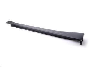 Genuine BMW Right Door Sill Cover Basis Schwarz - 51777294376 - F15