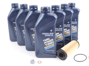 Genuine BMW - LL-01 FE 0W-30 Oil Change Kit - B58