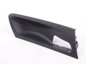 Genuine BMW Trim Cover, Door Handle, Fro - 51416969378 - Schwarz