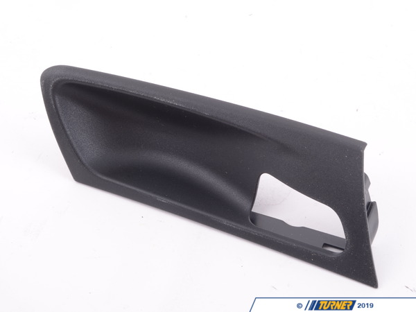 Genuine BMW Genuine BMW Trim Cover, Door Handle, Fro - 51416969378 - Schwarz 51416969378