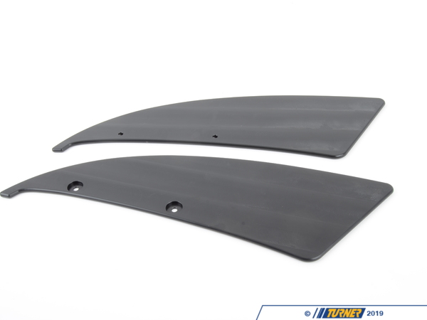 Turner Motorsport Delrin Carbon Splitter Skid Plates - 18.5" 013770TMS04KT