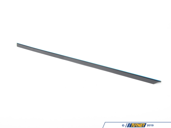 Genuine BMW Genuine BMW Waist Rail Trim Strip, Left Rear Chrom - 51221906847 - E30 51221906847