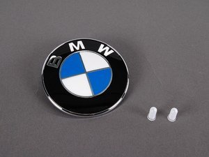 Genuine BMW Trunk Emblem & Grommet Kit - E39