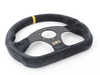 OMP OMP Superquadro Racing Steering Wheel - Flat 330mm, Black Suede OD/1990 View 5