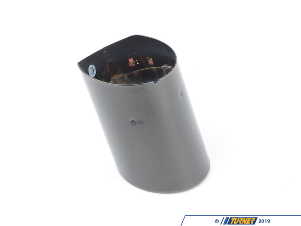 Genuine BMW Genuine BMW Black Chrome Exhaust Tip - F10 528i 528i xDrive 535d xDrive 535i 18308511729