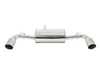 Megan Racing Axle Back Exhaust Stainless - Roll Tip MRABEMCC11SRT View 1