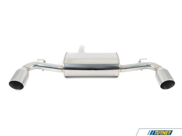 Megan Racing Axle Back Exhaust Stainless - Roll Tip MRABEMCC11SRT