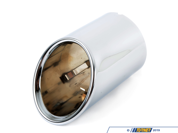 Genuine BMW Genuine BMW Chrome Exhaust Tip - E70 X5 xDrive35d M57 3.0L, E70 X5 N52 3.0L 18307582246