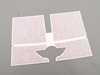 Genuine MINI Genuine MINI Set Of Decor Stripes, Hood, Bottom Jcw Red - 51142759647 51142759647 View 1