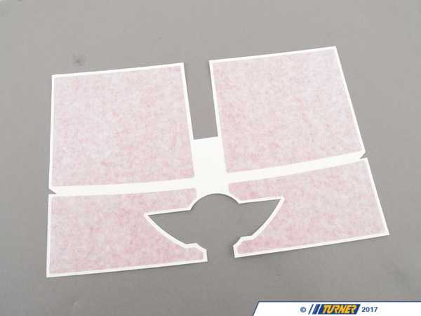 Genuine MINI Genuine MINI Set Of Decor Stripes, Hood, Bottom Jcw Red - 51142759647 51142759647
