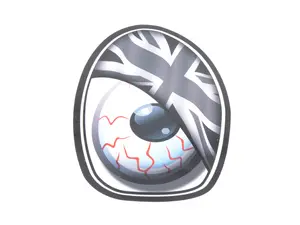 M7 Eye Decal Set - Union Jack Grayscale