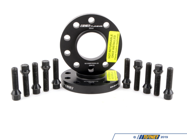 ECS ECS Tuning Rear Wheel Spacer & Bolt Kit - 20mm - 72.6mm CB ECS#257KTWB2