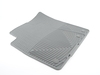 WeatherTech Front All-weather Rubber Mats - Grey - E31 E32 E34 Z3 W37GR View 1