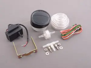 52mm Electric Boost Gauge - 30inHg~30 PSI Amber/White