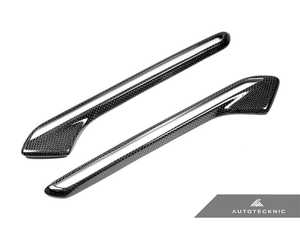 Vacuumed Carbon Fiber Fender Trim Cover - F06 F12 F13 M6