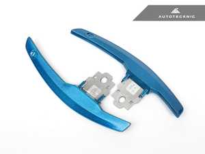 Long Beach Blue Competition Steering Shift Paddles - BMW F80 M3 F82 M4 F10 M5 F06 F12 F13 M6 