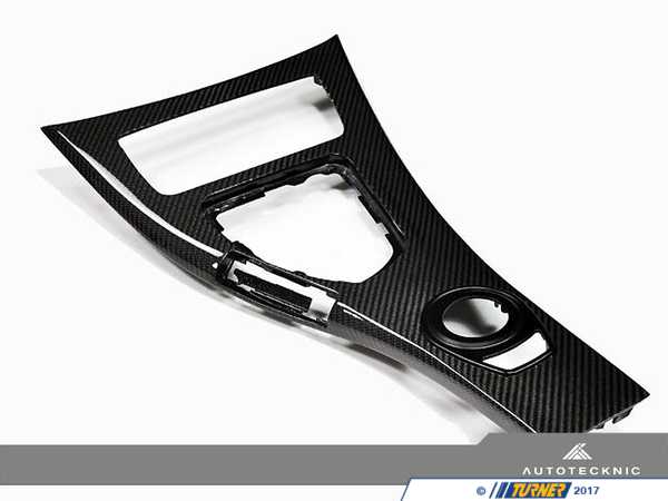 AUTOTECKNIC Carbon Fiber Center Console - E92 M3 08 Manual Transmission 2x2 Weave BM-0361-MT-08