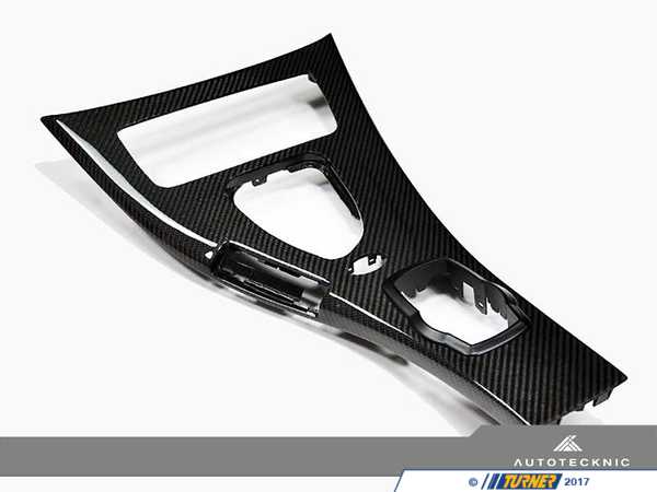 AUTOTECKNIC Carbon Fiber Center Console - E92 M3 08 M-DCT Transmission 2x2 Weave BM-0361-DCT-08