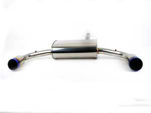 Axle Back Exhaust - Burnt Roll Tip