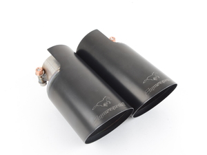 Supersprint Endpipes Kit Right & Left "Racing" Black O90