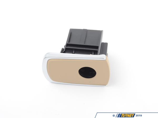 Genuine BMW Genuine BMW Opener For Glove Compartment - Chrom/Beige 51169290978