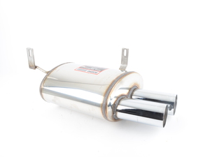 Supersprint Racing Muffler - Left (2x70mm Tips) - Z4 M Coupe/Roadster