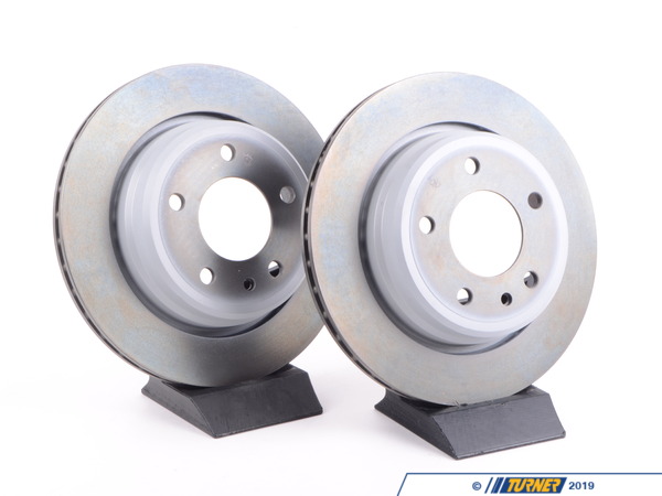 Genuine BMW Rear Brake Rotors - Pair (300x20) 34211165265