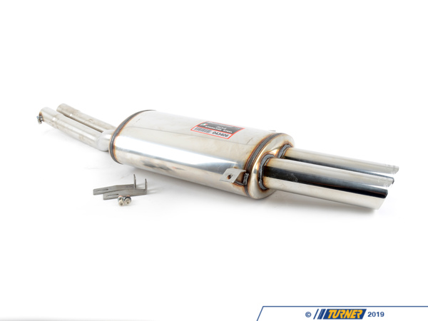 Supersprint Supersprint Racing Muffler With Dual Slant-Cut Tips - E36 318/323/325/328 043406
