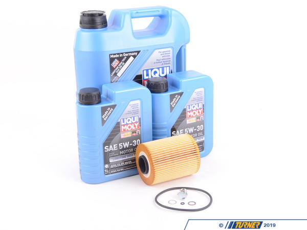 Packaged by Turner Liqui Moly Longtime High Tech 5w-30 Oil Change Kit - E36 M3 Z3 M (S52) LM0CK17KT