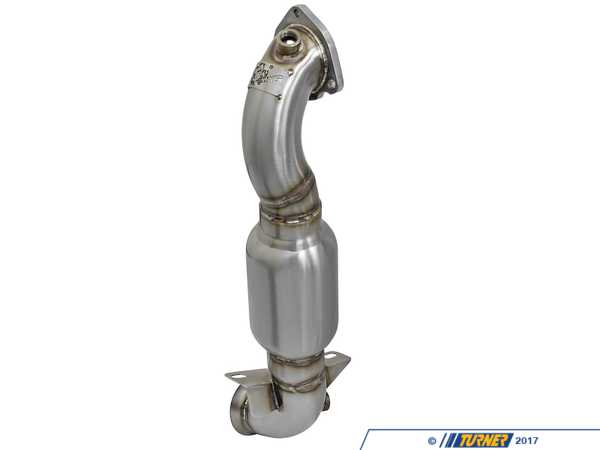 AFE AFe Twisted Steel Downpipe With Sport Cat 48-36318-1HC