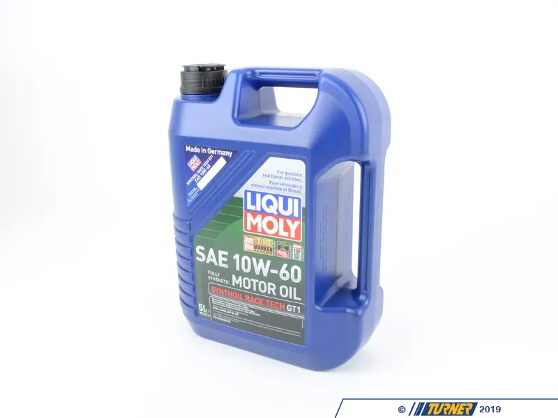 LM0CK3KT - Liqui Moly Race Tech GT1 10w-60 Oil Change Kit