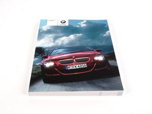 Genuine BMW Owner's Manual E63 M6, E64 M6 - 01412600775 - E63,E63 M6