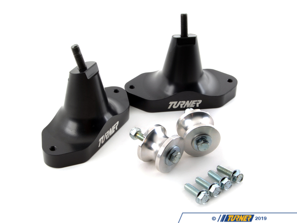 Turner Motorsport Turner Motorsport Solid Aluminum Engine And Transmission Mount Set - E8X E9X 128i 135i 328i 330i 335i N52/N54/N55 017730tmsKT