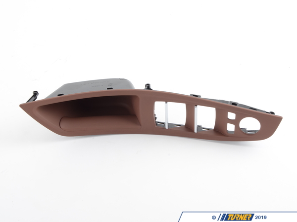 Genuine BMW Genuine BMW Brown Front Door Handle Trim - Left - F10 51417261933