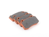 Pagid Racing Brembo Calipers Lotus, A, C, F - Race Brake Pad Set - Pagid RS4-4 Orange - (NO LONGER AVAILABLE) TMS1648 View 1