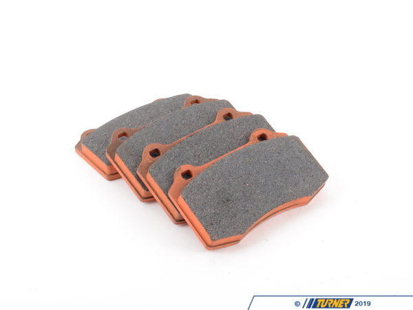 Pagid Racing Brembo Calipers Lotus, A, C, F - Race Brake Pad Set - Pagid RS4-4 Orange - (NO LONGER AVAILABLE) TMS1648
