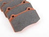 Pagid Racing Brembo Calipers Lotus, A, C, F - Race Brake Pad Set - Pagid RS4-4 Orange - (NO LONGER AVAILABLE) TMS1648 View 3