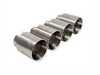 Active Autowerke Active Autowerke 90mm Slip on Exhaust Tips - Brushed Stainless Steel - F87 M2 11-043 View 1